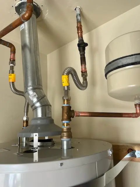 Water heater installation and plumbing repair in The Noles Estates